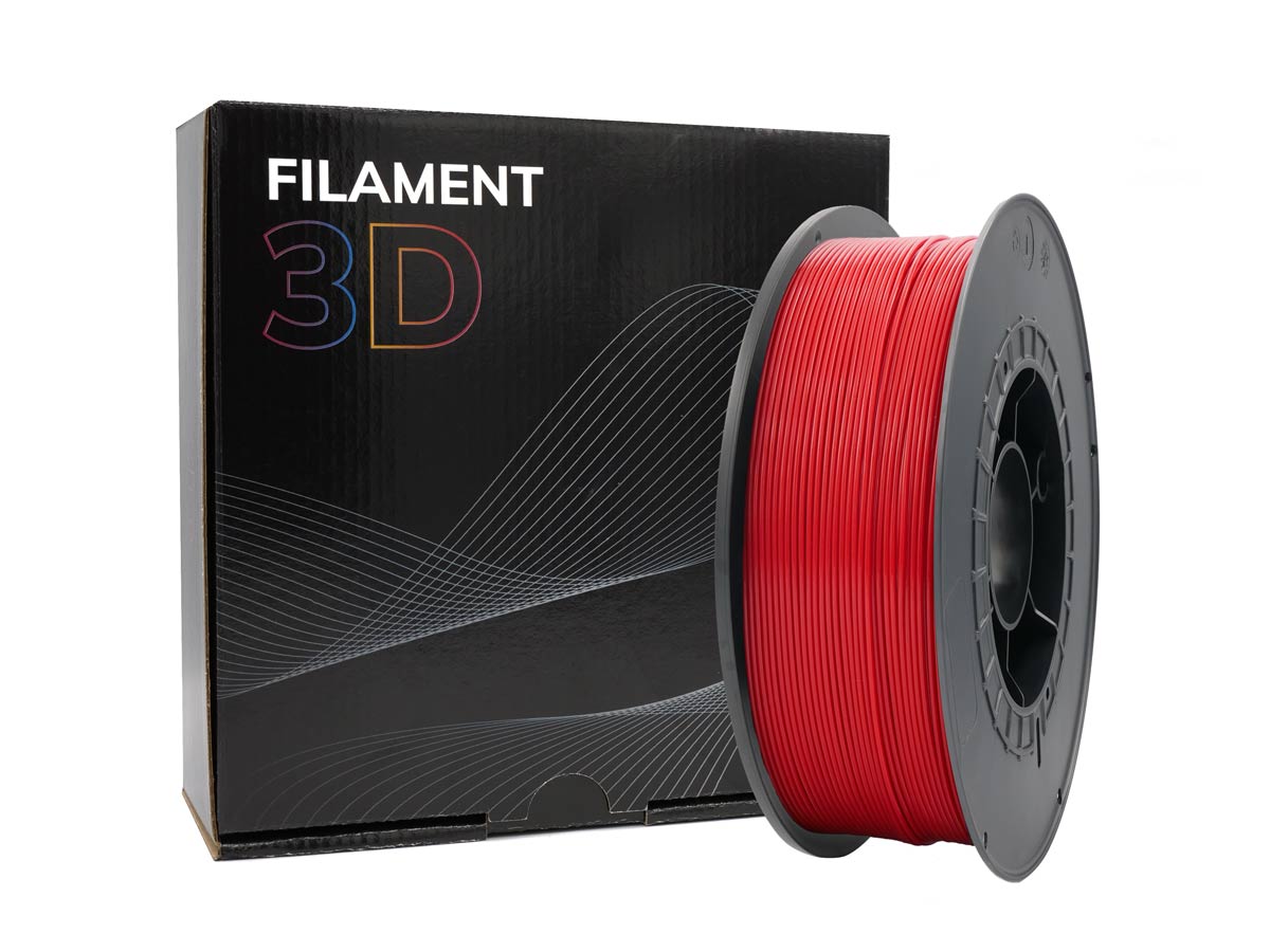 FILAMENTO 3D ***ROJO*** PLA GOLD 1.75MM DE 1 KG