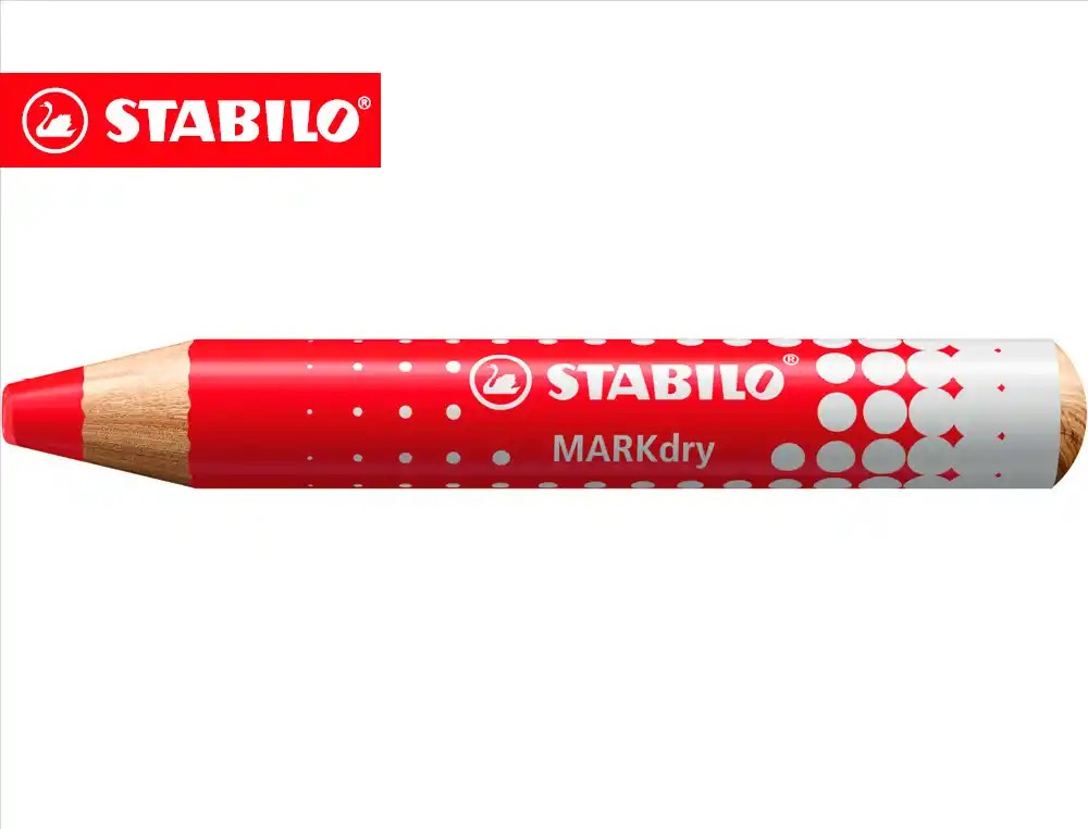 LAPIZ MARCADOR EN SECO STABILO MARKDRY PARA PIZARRA BLANCA ***ROJO*** REF:648/40