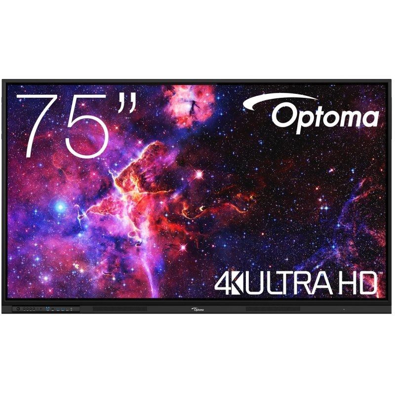 MONITOR INTERACTIVO 75" OPTOMA SERIE 3 + WIFI REF: 6228091 + 6228088  3753K ANDROID 14 / 8GB / 64GB / 4K ULTRAHD  + SOPORTE PARED