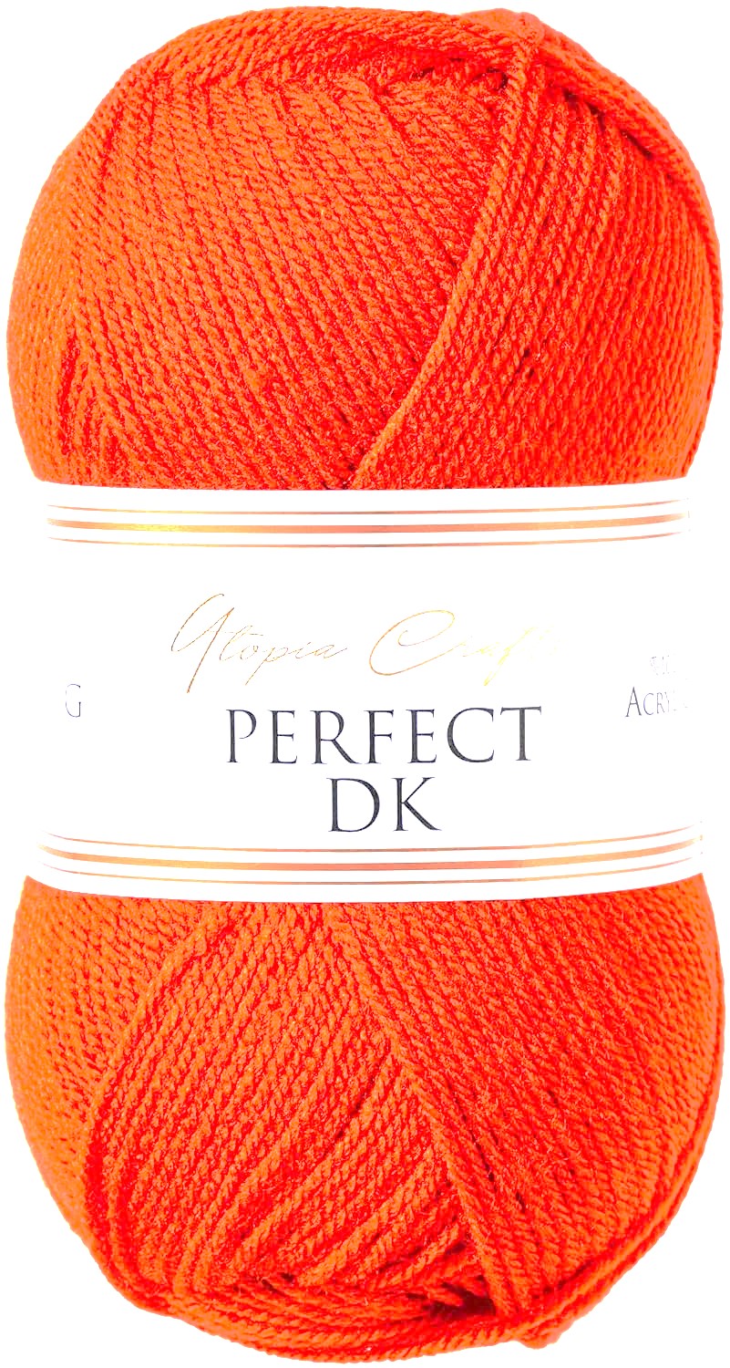 OVILLO LANA ***NARANJA*** 50 GRAMOS Y 135 METROS IDEAL PARA MANUALIDADES