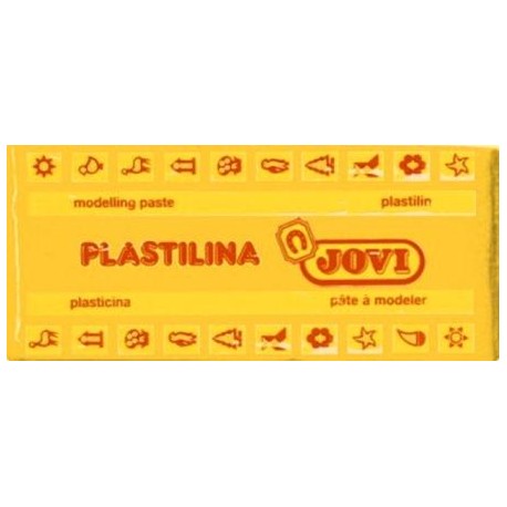 PLASTILINA PARA LIBRERIAS JOVI ***DE 150 GRAMOS*** AMARILLO OSCURO REF: 71/03