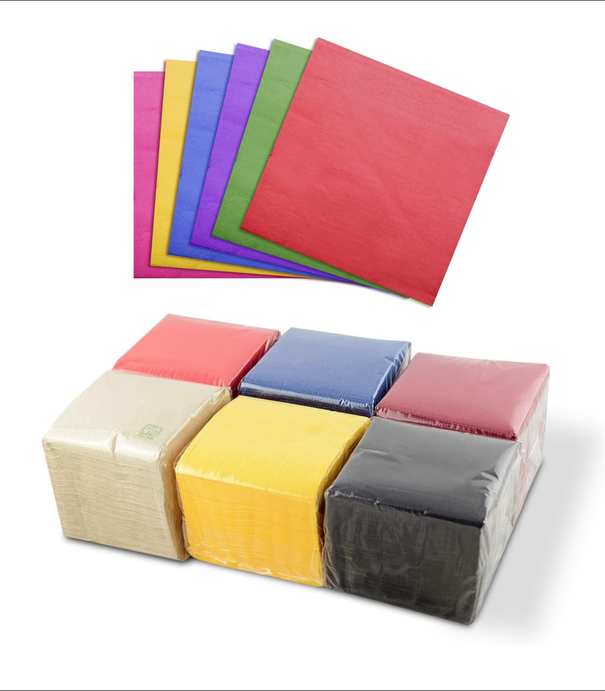 SERVILLETAS 50 UNID 20X20 **BLANCO**