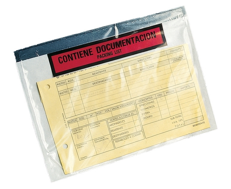 SOBRES PORTADOCUMENTOS DE ENVIO ADHESIVOS  240X130 PACK 250 UDS GRAFOPLAS REF. 00240351