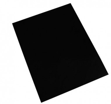 TAPA PLASTICO DURO A3 NEGRO 0.7 MICRAS