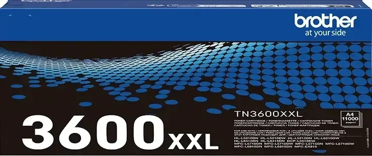 TONER ORIGINAL Brother TN3600XXL Negro Cartucho de Toner Original - TN3600XXL