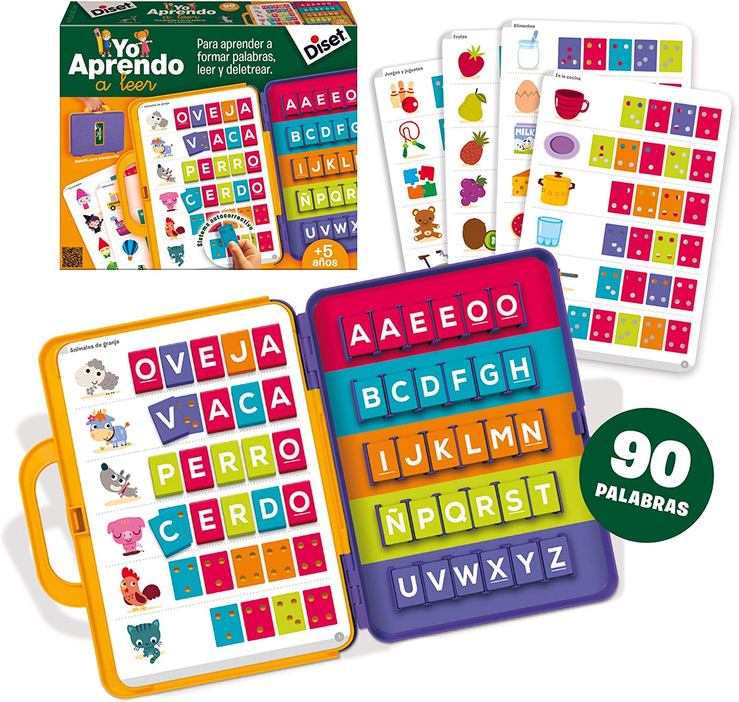 *****descatalogado cambiar por 63715**** JUEGO YO APRENDO A LEER EN ESPAÑOL REF: DISET