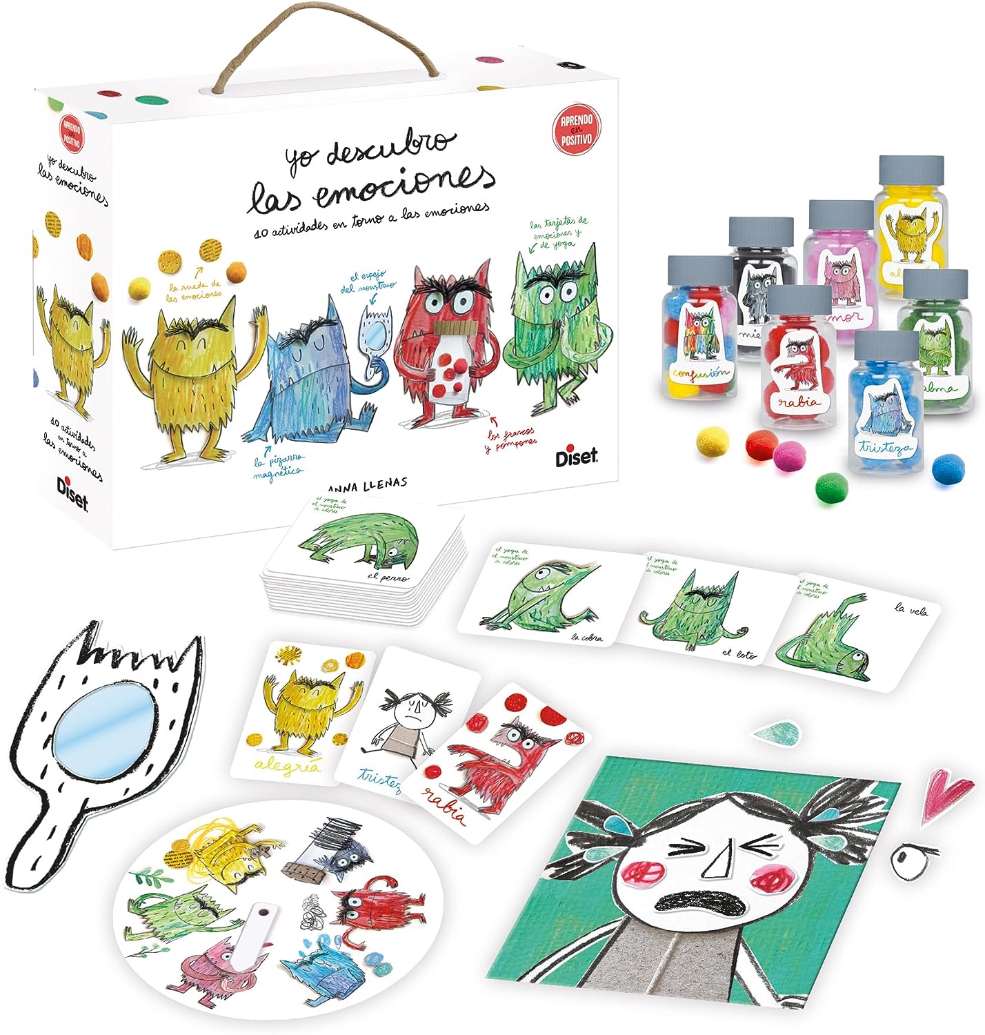 ***descatalogado cambiar por la referencia 41207**** EL MONSTRUO DE COLORES *** YO DESCUBRO LAS EMOCIONES ***